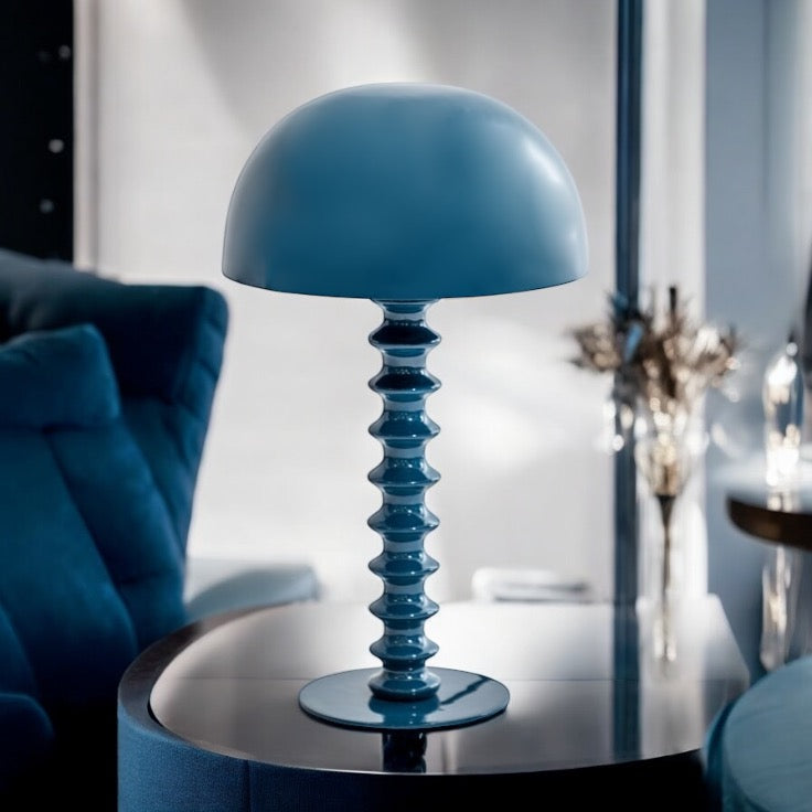 Table Lamp - Teal Twist
