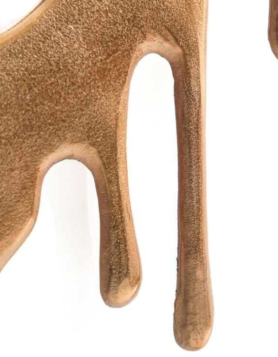 Golden drip Mirror - Large