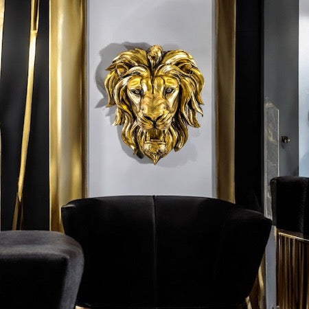 Lion head - Gold - December delivery