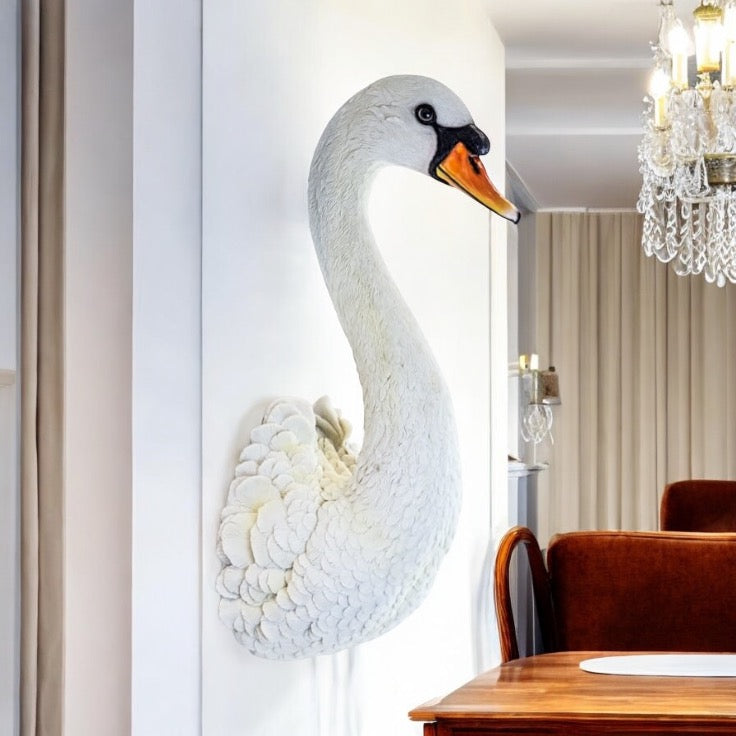 Swan Head - Wall Sculpture