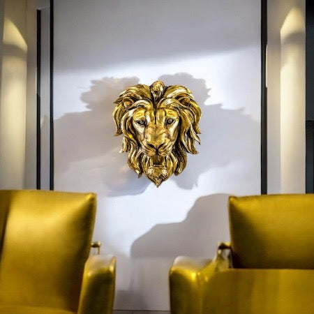 Lion head - Gold - December delivery