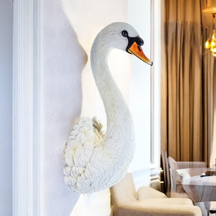 Swan Head - Wall Sculpture