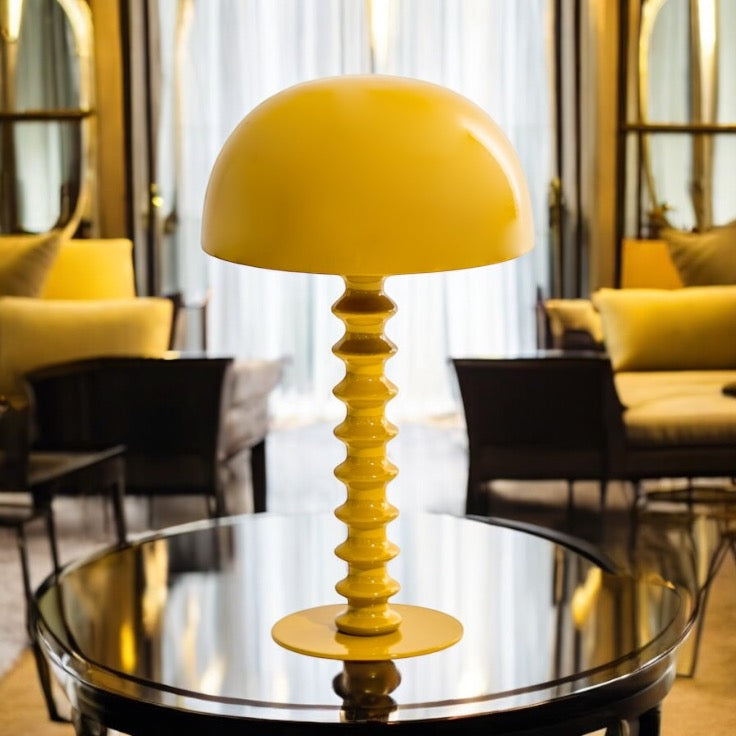 Table Lamp - Mustard Twist