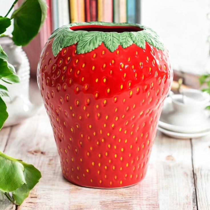 Strawberry Vase