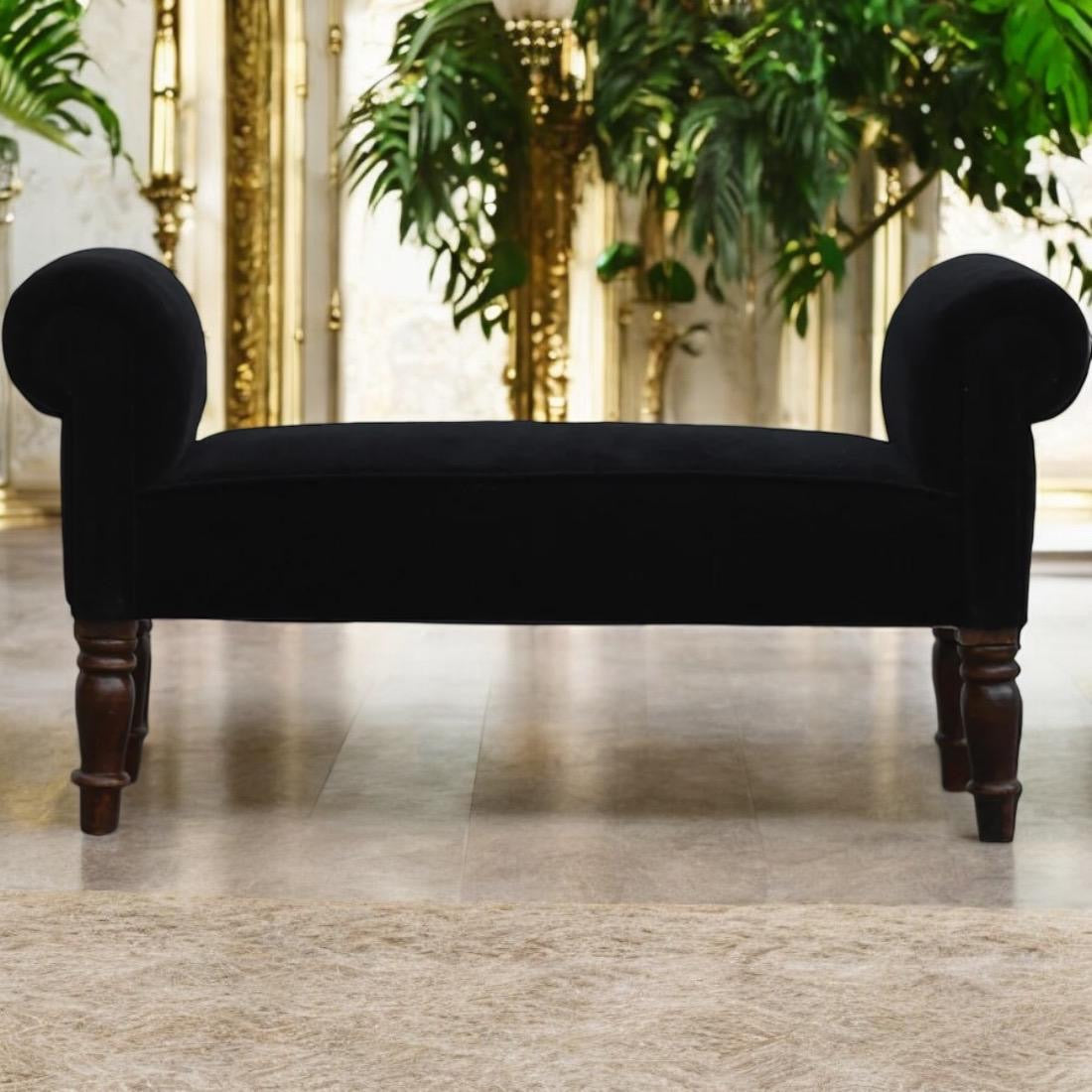 Black Velvet bench