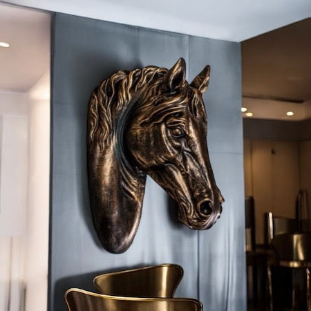 Horse - Brass Sculpture head