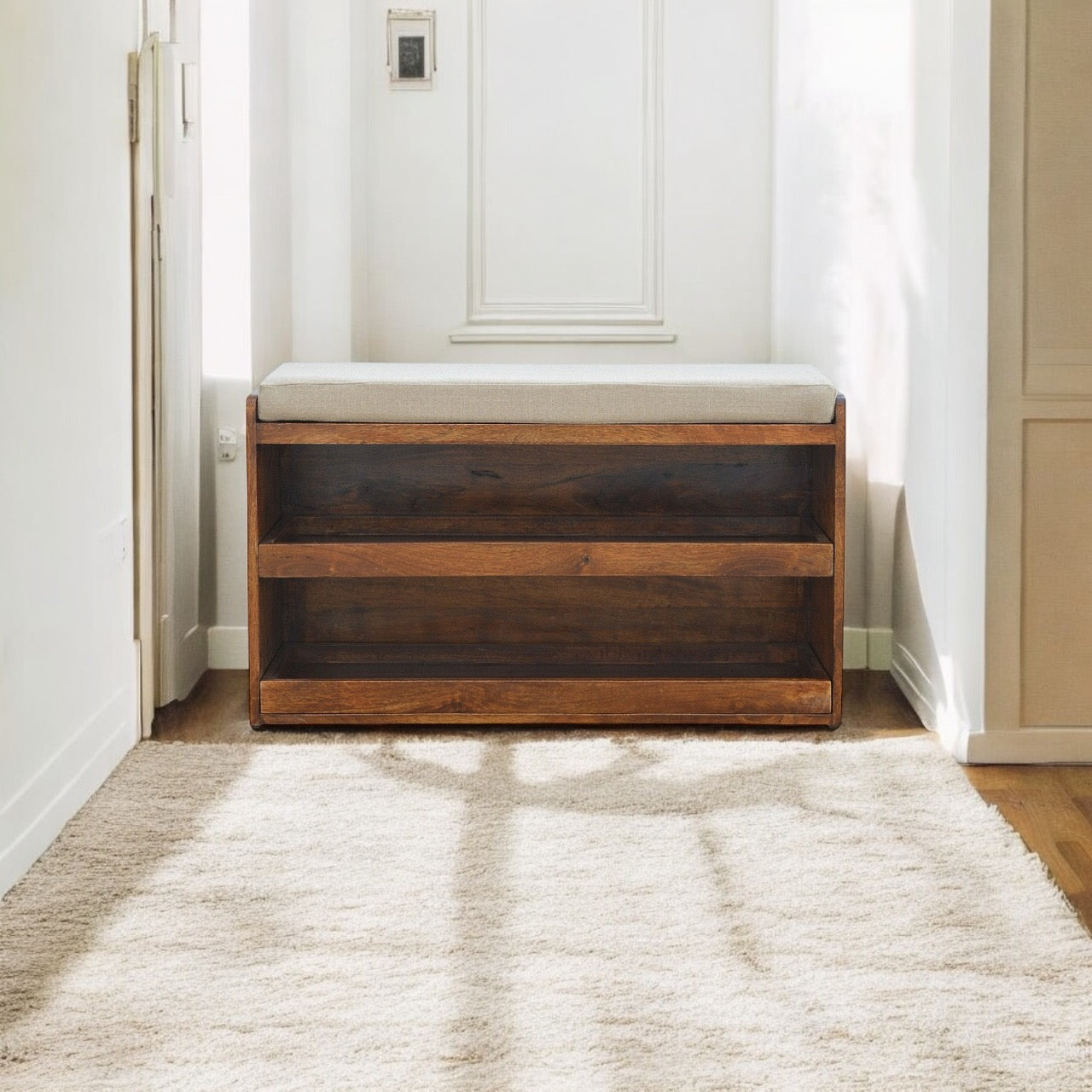 shoe storage unit - Pull Out Bench
