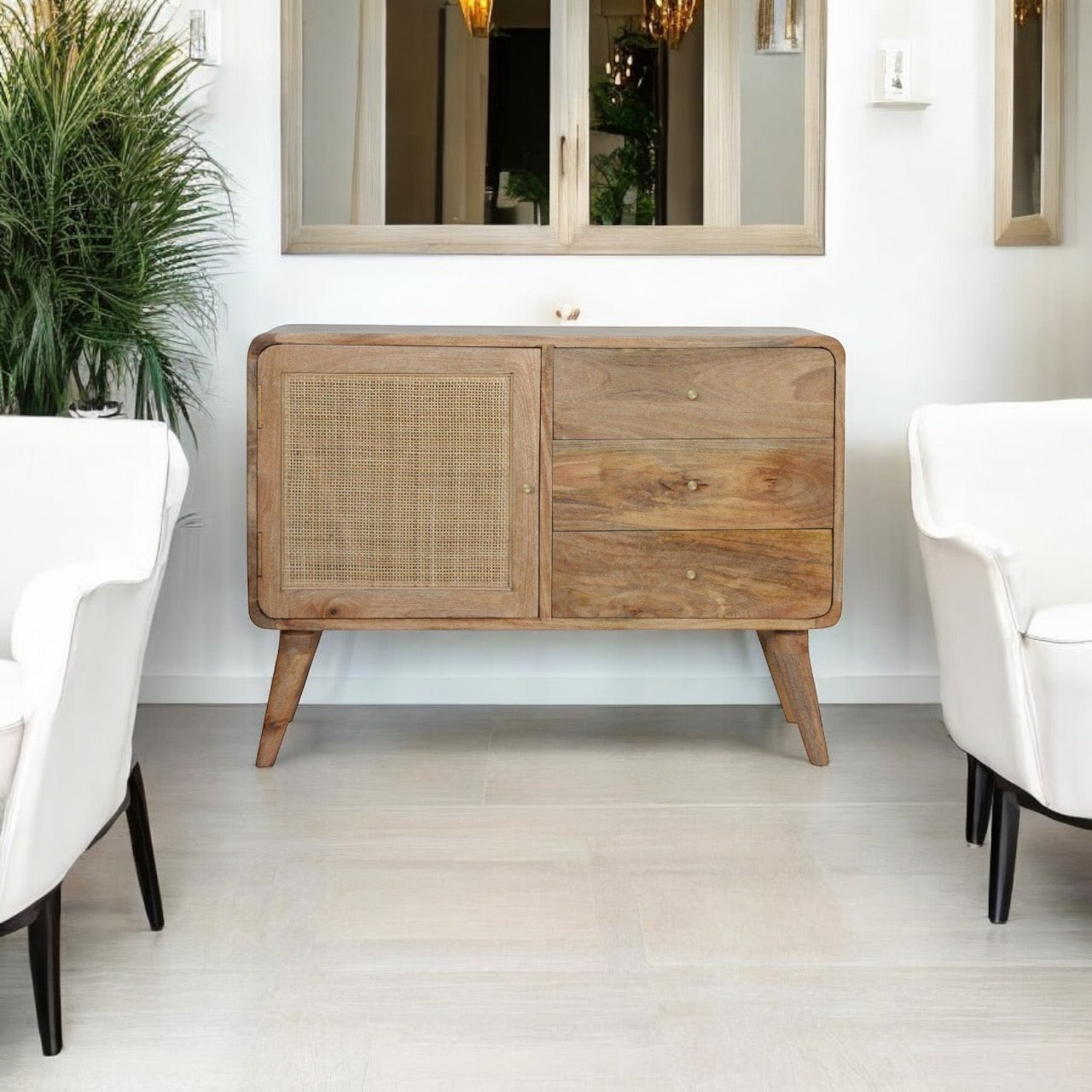 Woven style Oak sideboards - Pre Order Item