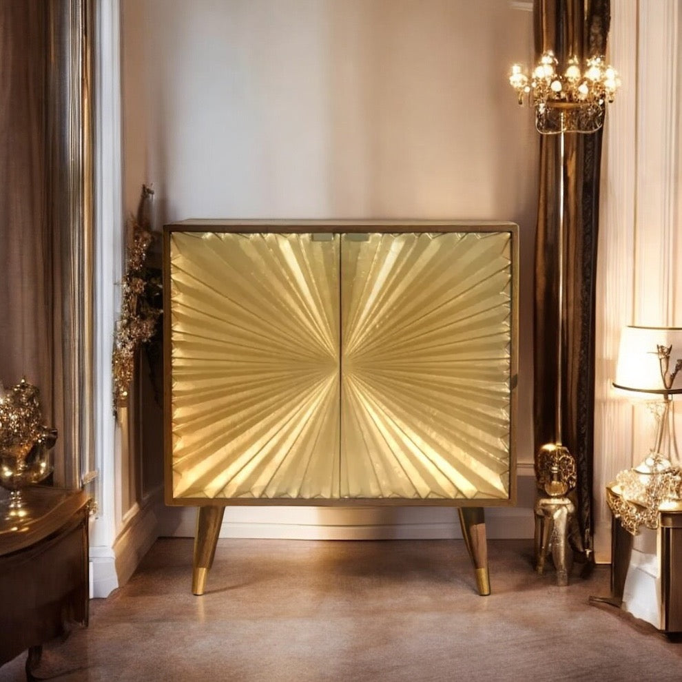 Golden Sunrise Cabinet