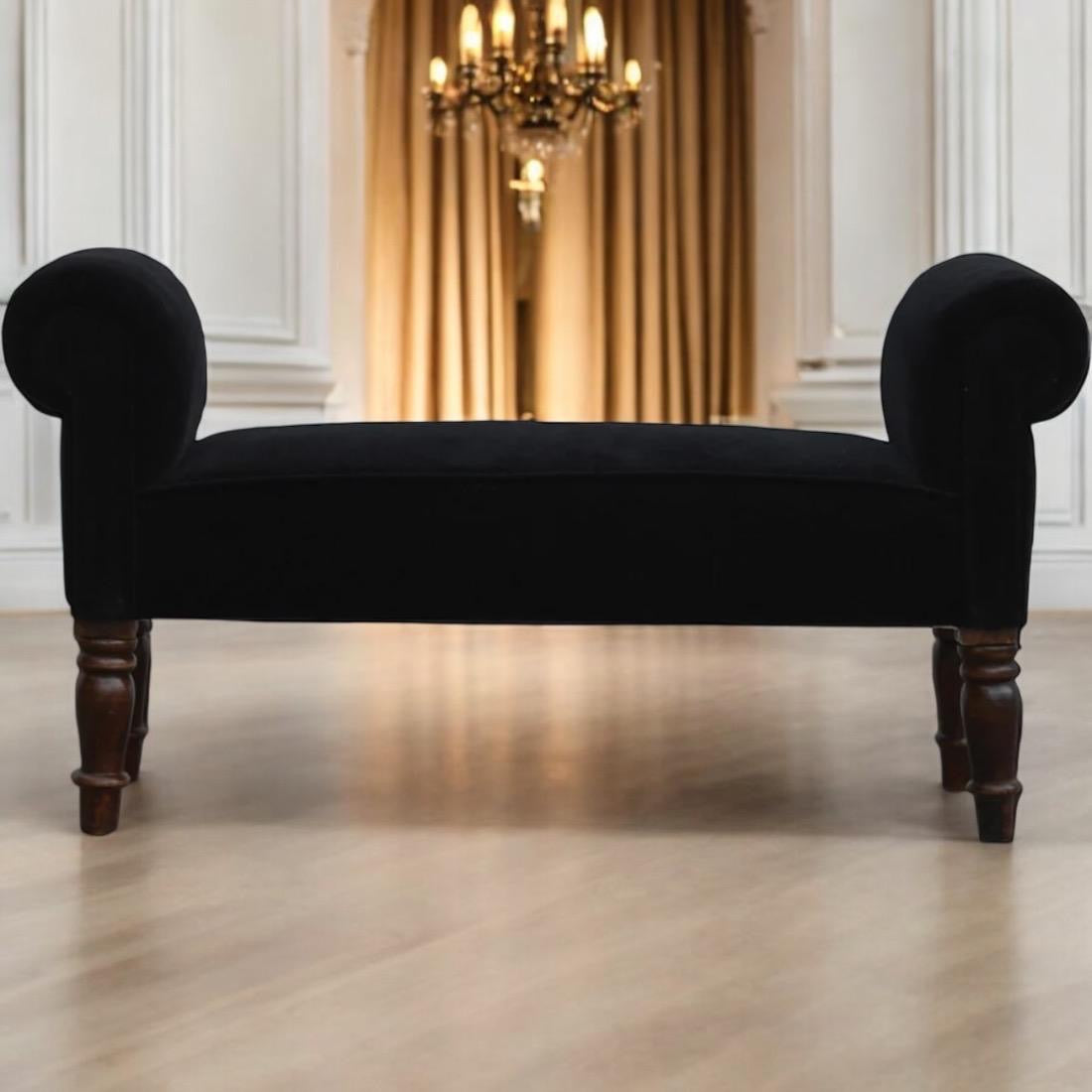 Black Velvet bench