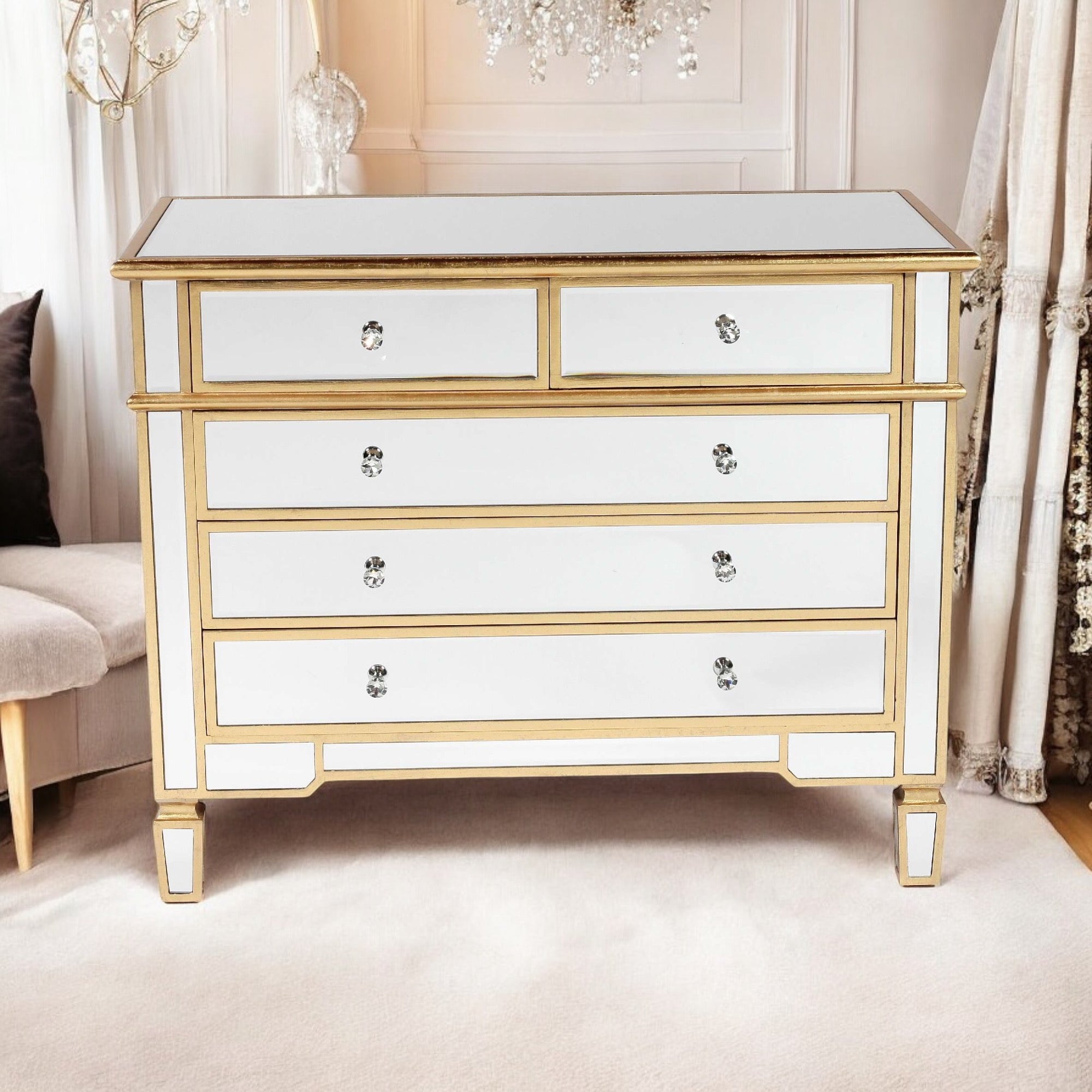 Gatsby Mirror Chest - Hallway or Dining Furniture