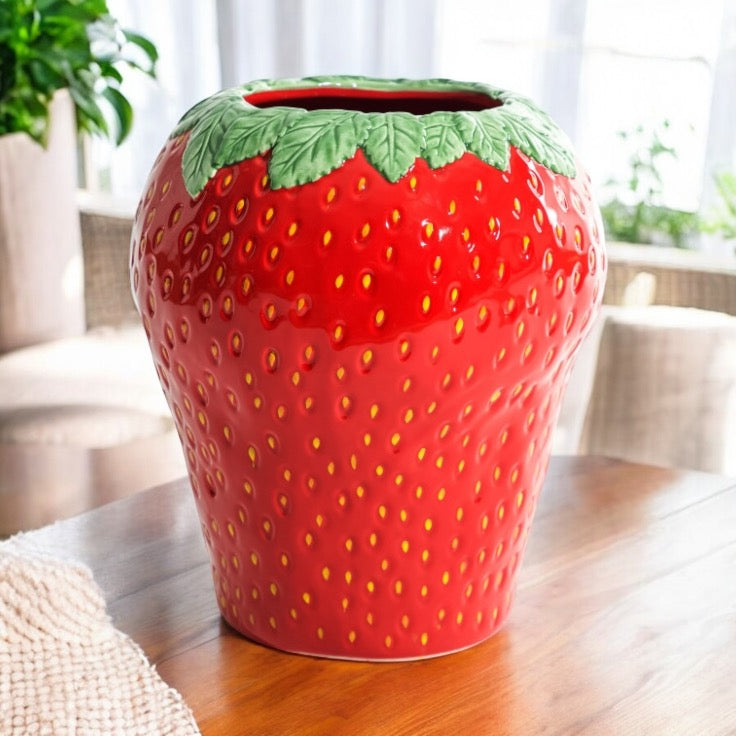 Strawberry Vase