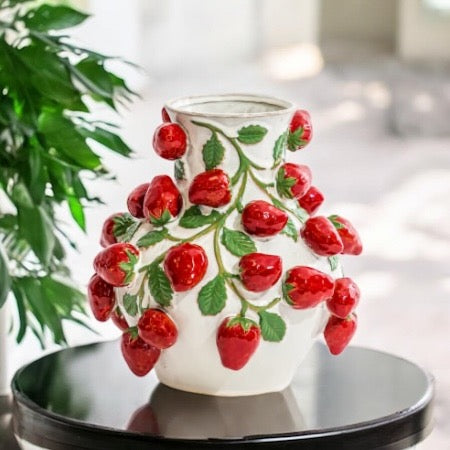 Strawberry Vine Vase