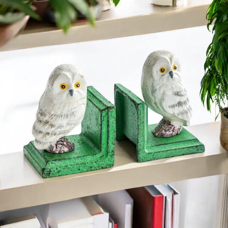 Bookend - pair of owl bookends