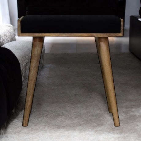 Black Tray Stools