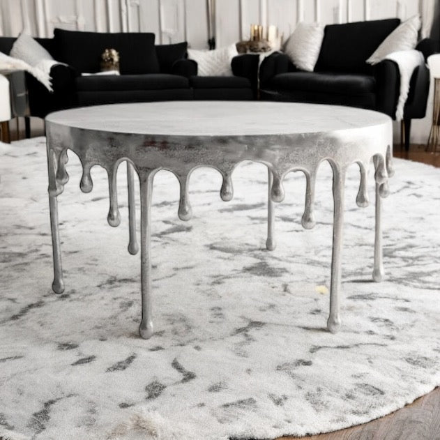 Coffee Table Drip - Silver