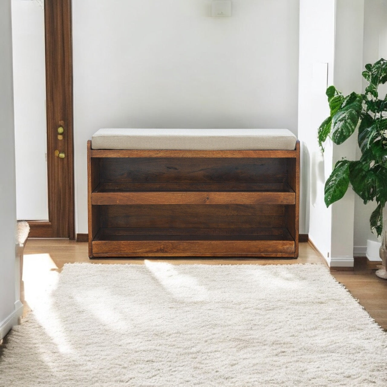 shoe storage unit - Pull Out Bench