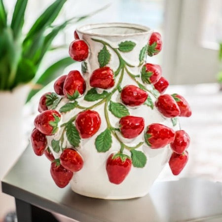 Strawberry Vine Vase