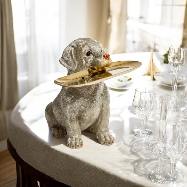 Labrador Puppy Tray holder