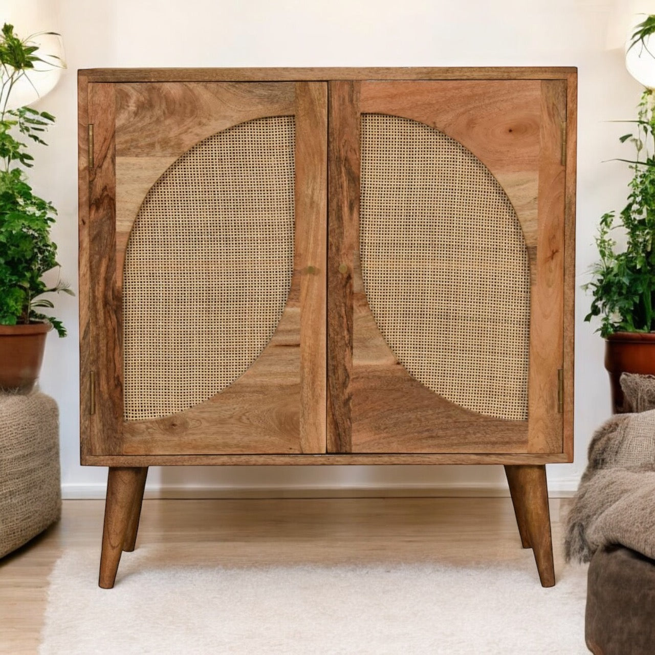 Rattan Storage Cabinet
