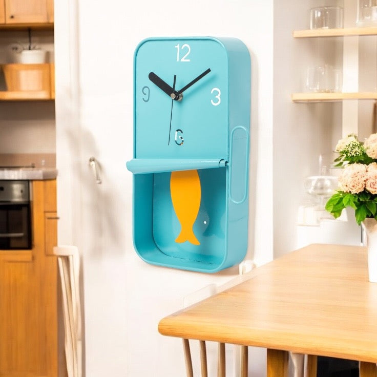 Sardine Tin Wall Clock
