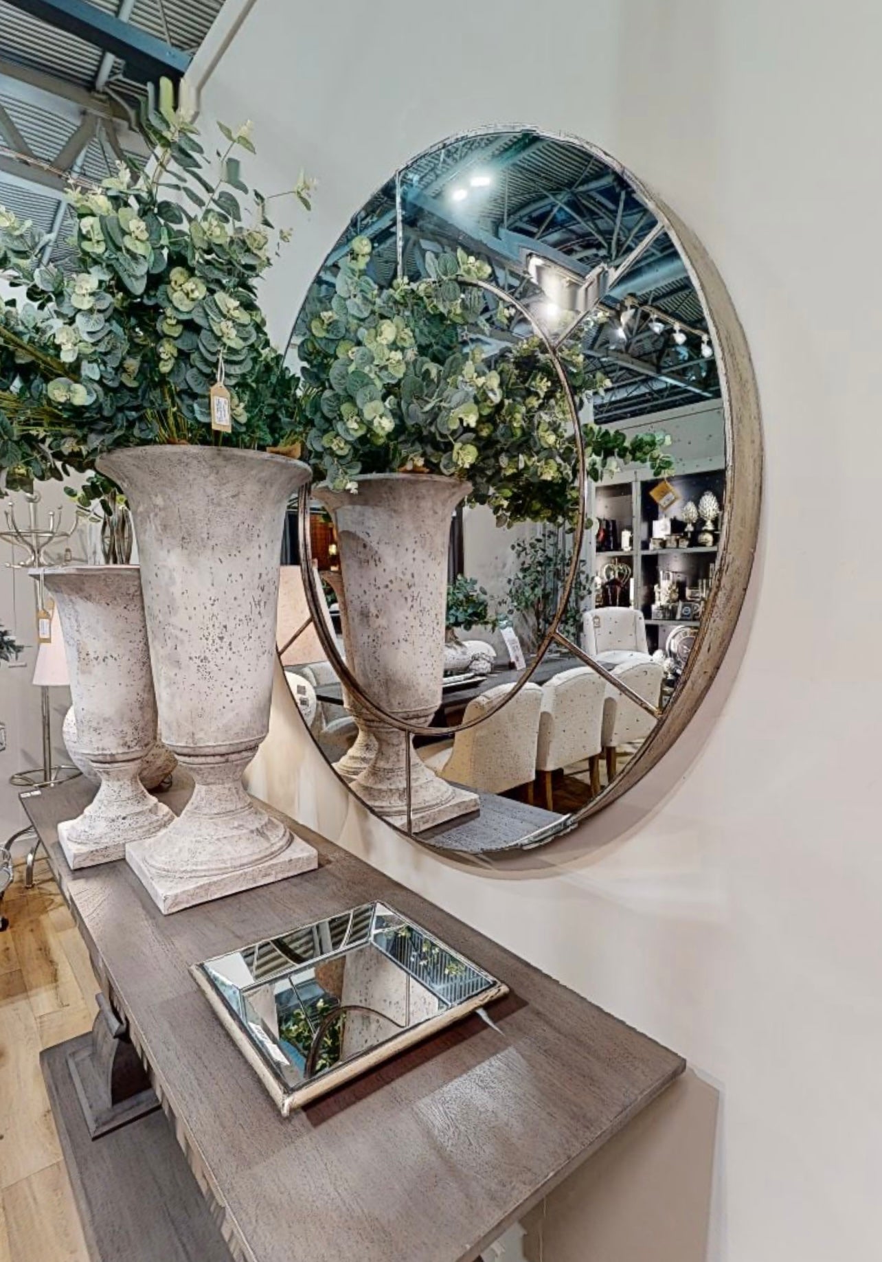 Large Circular Mirror