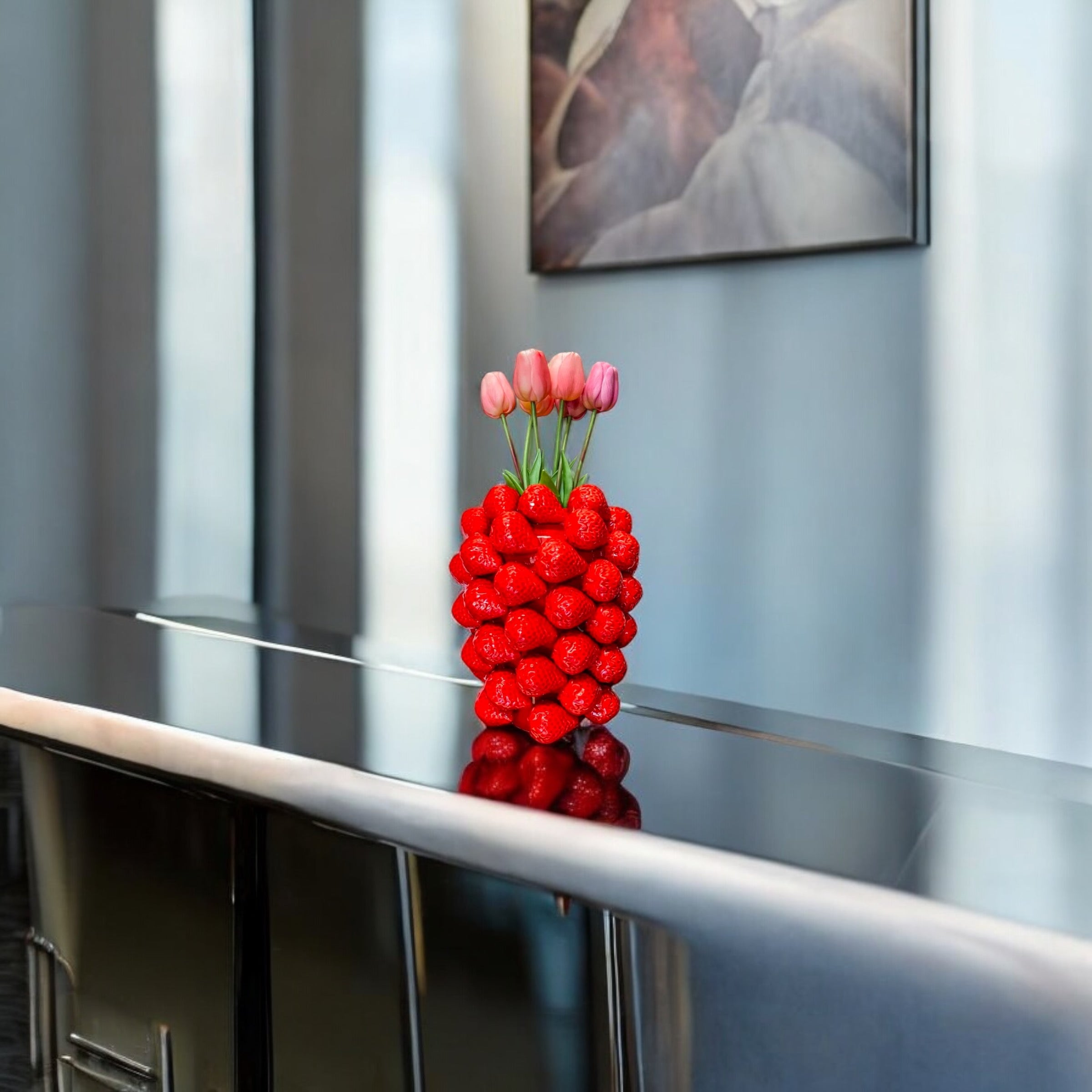Strawberry Vase