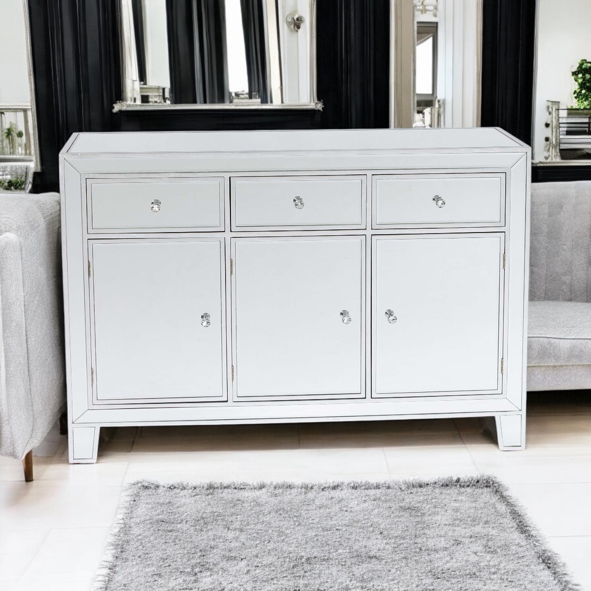 Mirror sideboard Cabinet