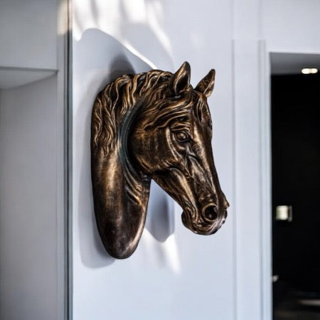 Horse - Brass Sculpture head