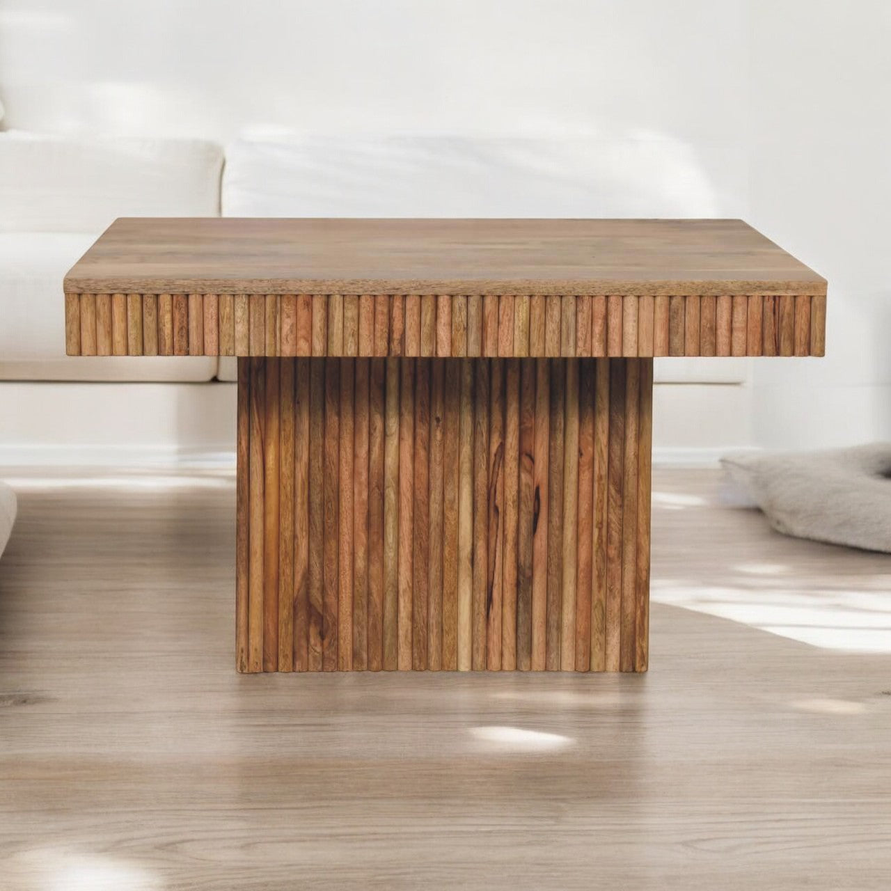 Oak Panelled Coffee Table