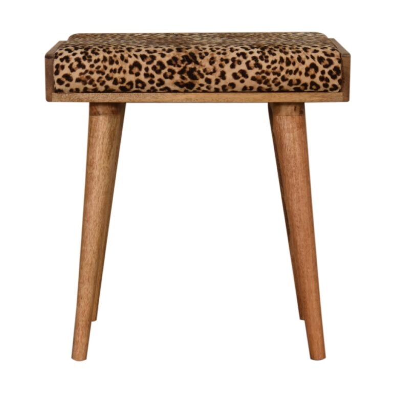 Leopard Tray Stools