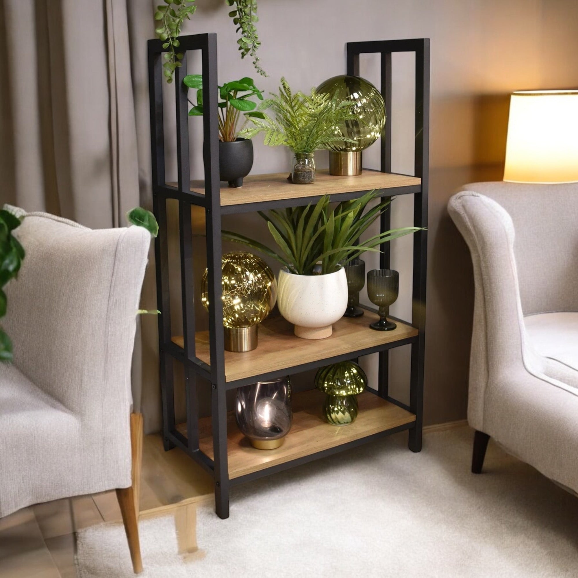 Bookcases and Display stands