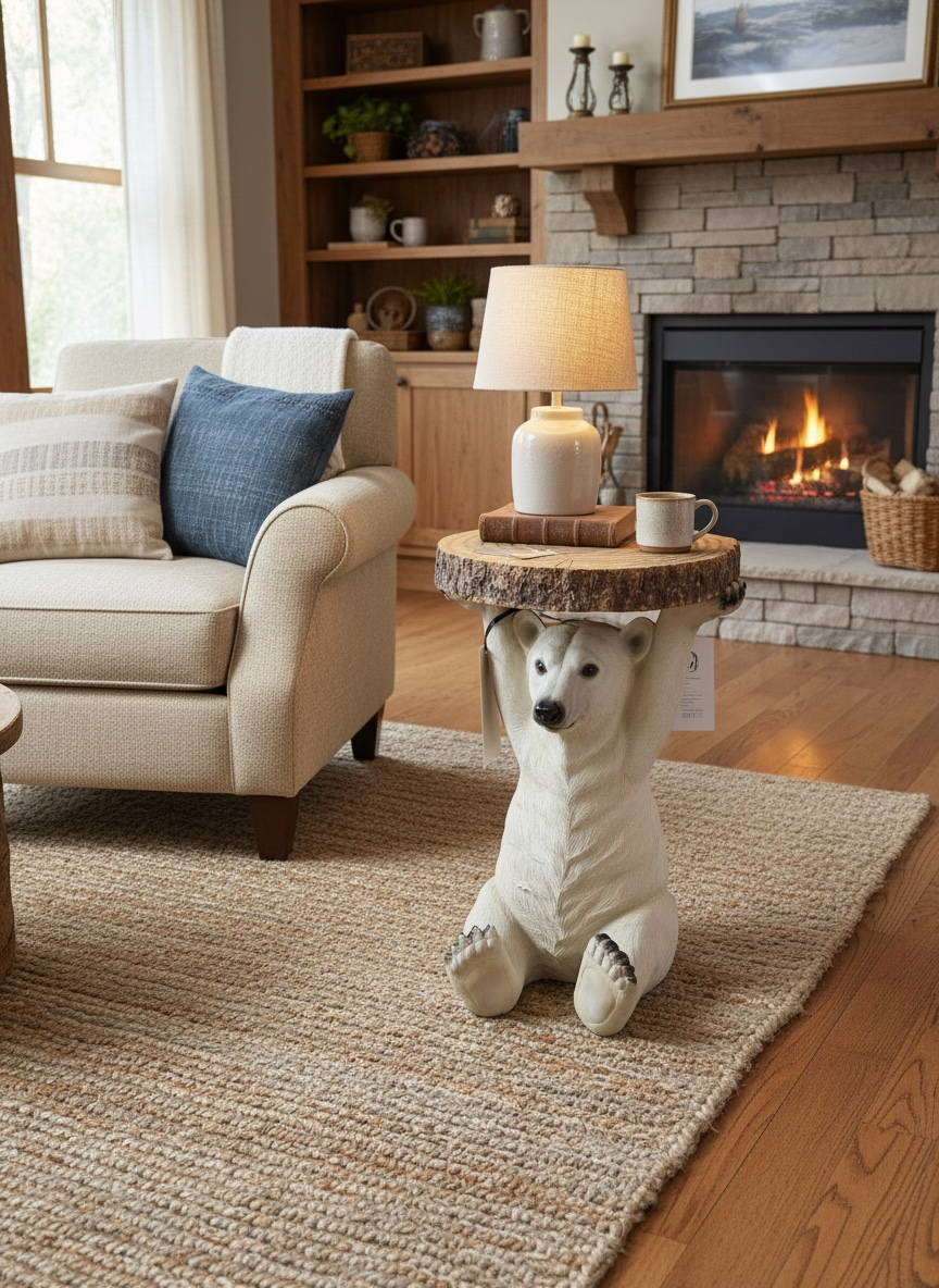 Polar Bear - Trunk Table