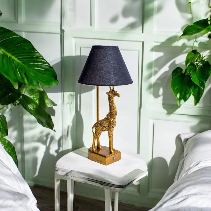 Giraffe Gold Table lampshade